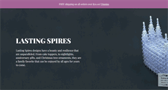 Desktop Screenshot of lasting-spires.com