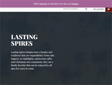 Tablet Screenshot of lasting-spires.com